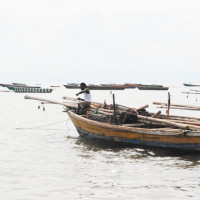 Des embarcations de pêche dans le lac Tanganyika ©Iwacu