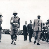 Le roi Mwambutsa en visite officielle en Éthiopie ©dr