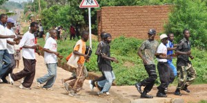 Les Imbonerakure en train de faire du sport ©Iwacu