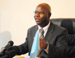 Léonidas Hatungimana, porte-parole du président de la République