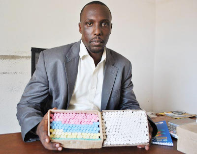 Aimé Ndizeye, directeur général de Chalk Chain Enterprise ©Iwacu
