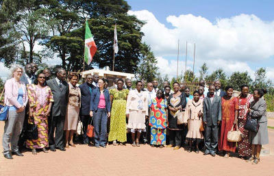 Les parlementaires présents à la retraite de Gitega sont invités à s’engager dans la lutte contre les changements climatiques ©Iwacu