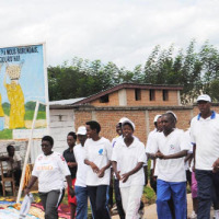 Lors des sports de masse au sud du Burundi ©Iwacu