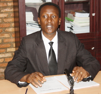 Vital Nshimirimana, délégué général du Forsc ©Iwacu