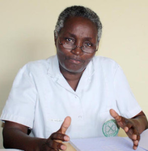 Marie Bukuru, secrétaire exécutive de la Confédération des Syndicats du Burundi ©Iwacu