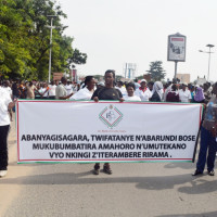 Manifestation de la paix à Bujumbura ©Iwacu