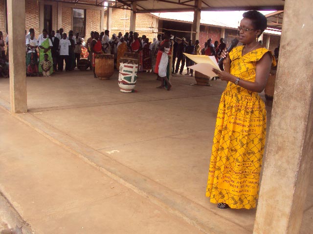 Denise Nduwumukama, coordinatrice du Centre de Développement Familial et Communautaire de Cibitoke (CDFC) ©Iwacu