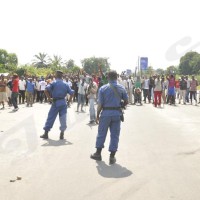 La police et l'armée empêchent les manifestant de Ngagara de Continuer