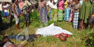 Les cadavres découverts à Mutakura ©Iwacu