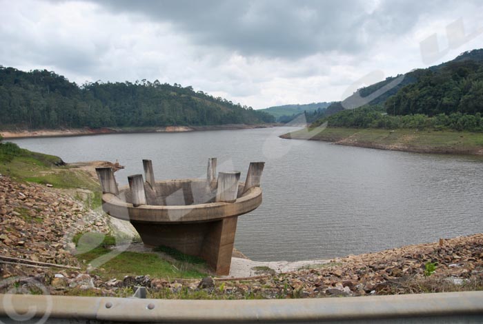 Le niveau d'eau du lac de retenue du barrage de Rwegura a baissé de plus de 9m