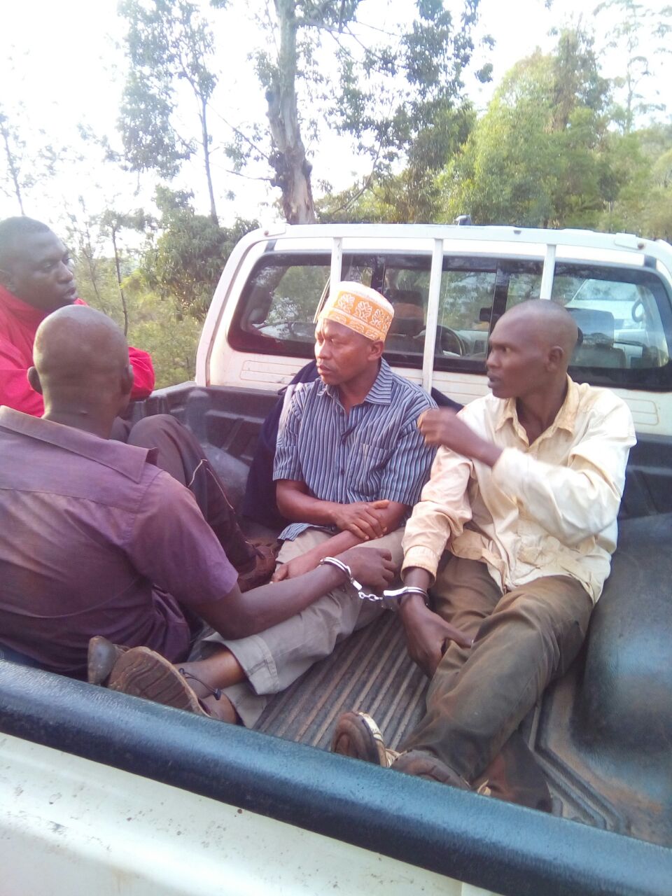 Quelques suspects arrêtés aux alentours de Mukoni