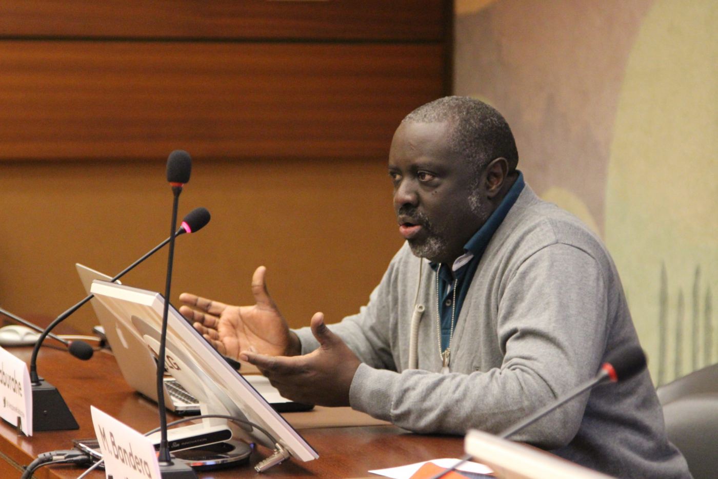 Le directeur d’Iwacu, Antoine Kaburahe