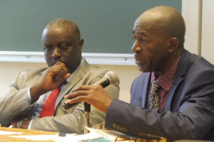 Antoine Kaburahe et Pierre Claver Mbonimpa