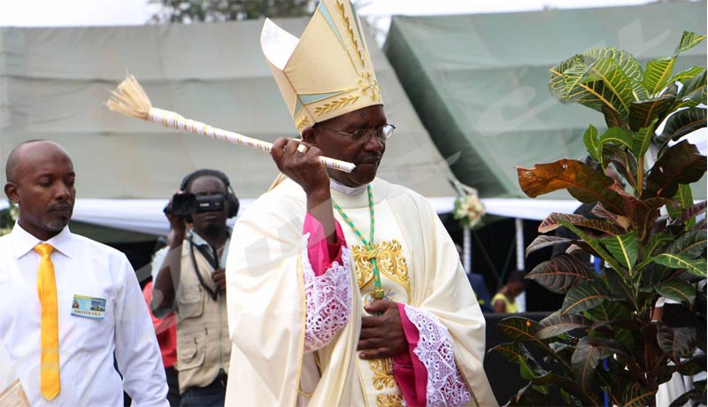 Mgr Gervais Banshimiyubusa, désormais archevêque de Bujumbura