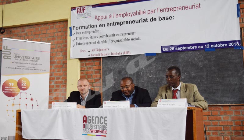 L’AUF et l’Ambassade de France au Burundi engagées pour l’employabilité des diplômés