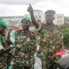 Le Général de Brigade Athanase Kararuza en mission en Somalie ©Iwacu