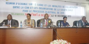 Les commissaires de la CENI ©Iwacu
