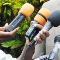 Micros des journalistes