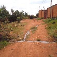Une des avenues de la ville de Gitega©Iwacu