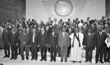 Picture of African leaders attending one of the summits ©Iwacu 