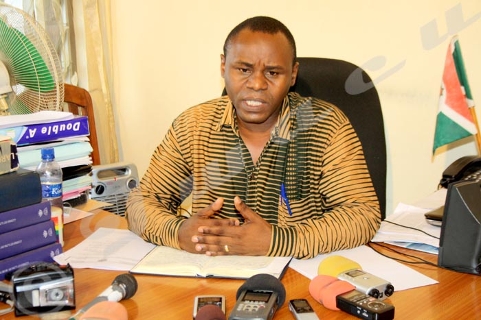 Gabriel Rufyiri,OLUCOME Chairman and Spearhead of  the campaign against high cost of living in Burundi.