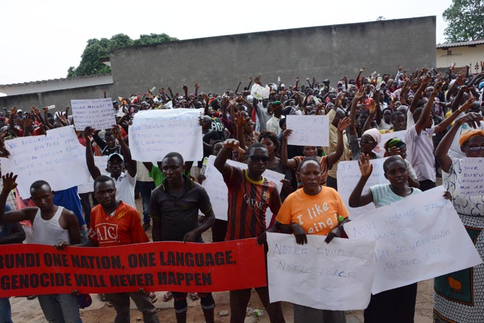 IWACU English News | The voices of Burundi – Demonstrations against UN ...