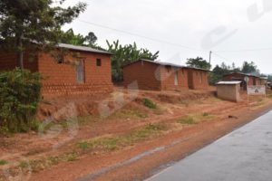 Some deserted houses in Kirundo