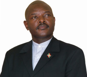 Burundian President Pierre Nkurunziza. 