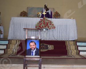 Mass in memory of Vincent Nkeshimana in Regina Mundi Cathedral