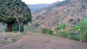Many farmers in rural Bujumbura rely on bare and eroded hills 