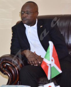 Gaston Sindimwo, Burundi's First Vice-President: “The bank will provide loans only to development projects of youth associations”