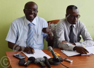 Hamza Venant Burikukiye and Jean Marie Nduwimana, respective legal representatives of CAPES+ and PISC-Burundi.