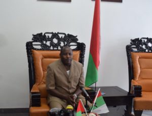 Evariste Ndayishimiye, SG of the ruling party CNDD-FDD