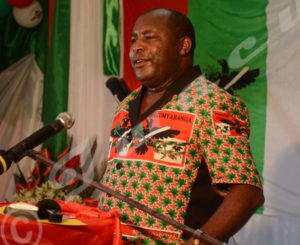 General Secretary of the ruling party CNDD-FDD Evariste Ndayishimiye : “the enemies of Burundi began to tarnish the image of the Imbonerakure accusing them of being armed militia since they failed to overthrow the institutions…”