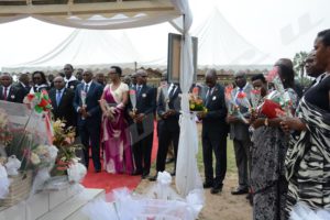 The grave of Emmanuel Niyonkuru, Burundi Environment Minister