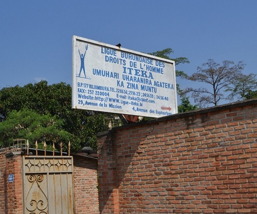 “Ligue Iteka” organization’s headquarters in the capital Bujumbura