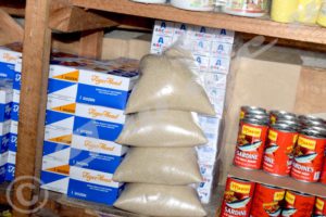 Few kilos of sugar found in one of the shops in Bujumbura