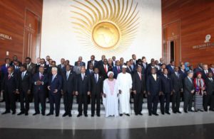 A 28th ordinary session of the assembly of the AU Heads of state is being held in Addis-Ababa for two days 