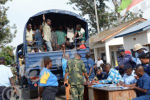 DRC hands over 124 youths to Burundi Government