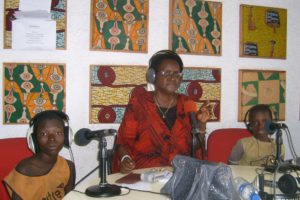 Some children invited by Isanganiro Radio to talk about their problems