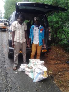Illegal coltan and cassiterite traffickers arrested in Kirundo as they attempted to smuggle the minerals to Rwanda.