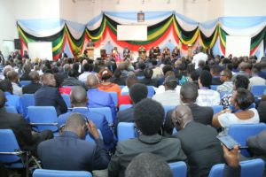 The opening of the 6th East African Health and Scientific Conference and International Health Exhibition and Fair on 29 March in Bujumbura 