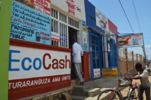 An Ecocash agency in Kanyosha, Bujumbura