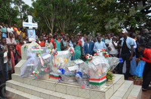 Antime Baranshakaje was buried at Gishora sanctuary in Gitega Province