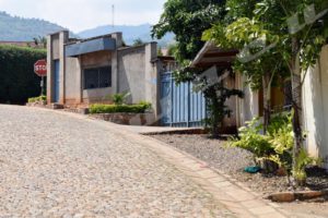 The compound in Mutanga –Nord area, north Bujumbura, where the break-in took place 