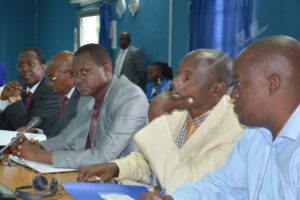 Eric Nkenguburundi, Spokesperson for MRC Rurenzangemero (in the middle): “The government wants to officially withdraw from the process of the external dialogue facilitated by William Mkapa”