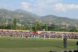 Burundi team dominated the South-Sudanese team throughout most part of the game.