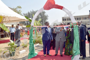 Joseph Butore, Second Deputy President launching the doctoral programme at the University of Burundi.