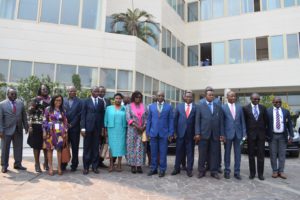 Ministers of economy, finance and planning and other personalities from ECCAS