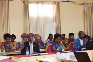 Participants in Common Agenda for Burundian Women Launching